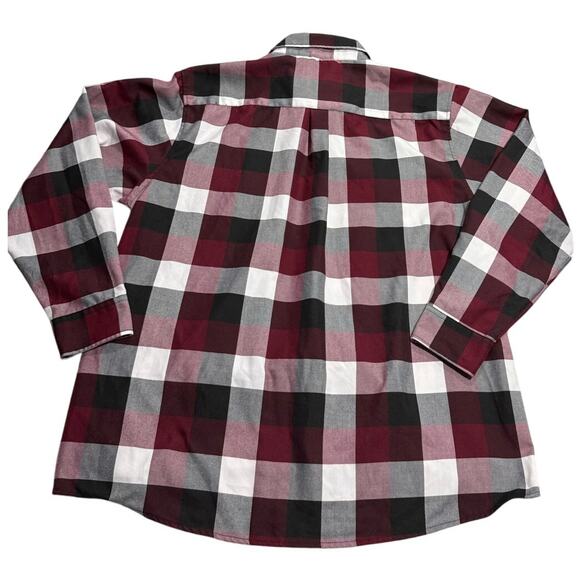 Dixxon Flannel Company South Paw Button Down Shirt Plaid Mens 3X Red Black White - Picture 6 of 12